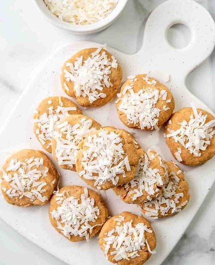 No Bake Coconut Dog Treats