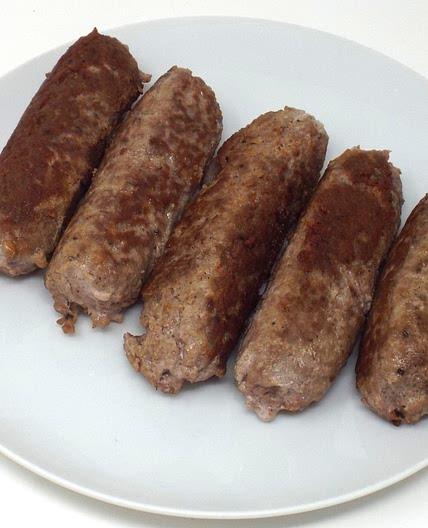 Homemade Skinless Bratwursts
