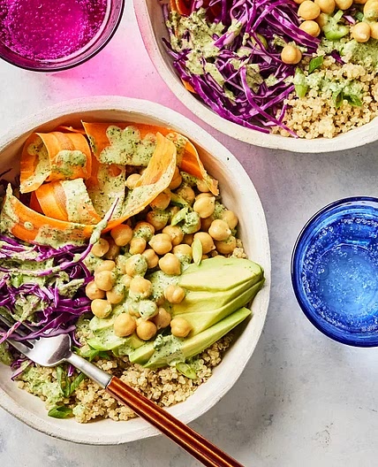 Green Goddess Chickpea Bowl