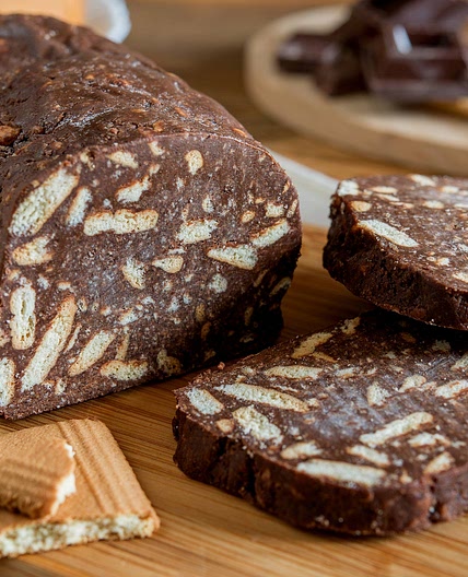 Salame de Chocolate Caseiro