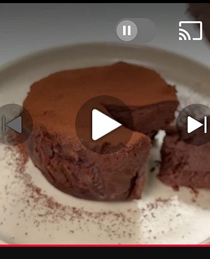 濃厚ヨーグルトチョコケーキ　Microwavable Creamy Choco Cake