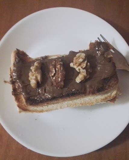 Pastel instantáneo de nocilla