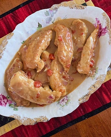 Coconut Lime Cream Chicken