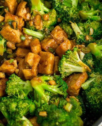 Broccoli Tofu Stir Fry