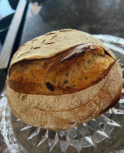 Sourdough bread with complete instructions 