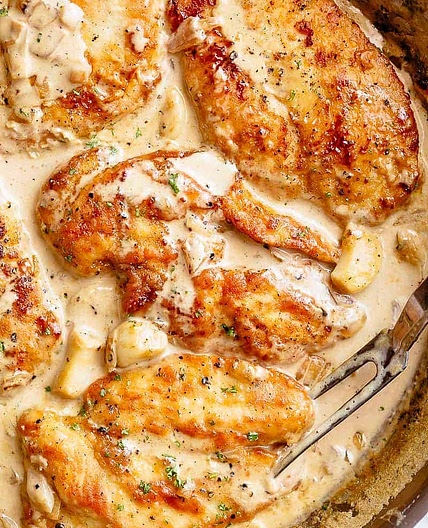 Hawaiian Chicken with Cream Sauce