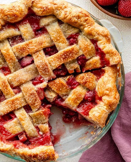 Strawberry Rhubarb Pie
