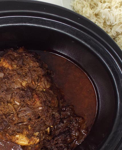 Slow Cooker Pork Vindaloo with Basmati Rice