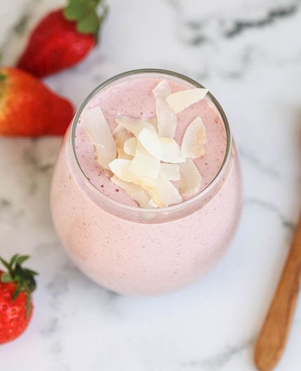 The Post Workout Strawberry Smoothie: Sweet, Creamy, Muscle-Repairing Perfection