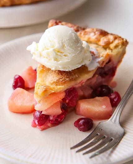 Cranberry Pear Pie
