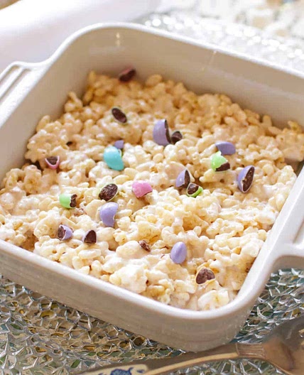 Rice Krispie Treat For One