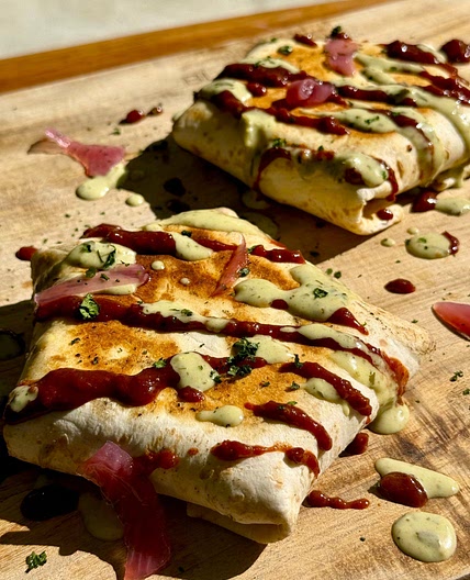 Blackstone Breakfast Chorizo Crunchwraps