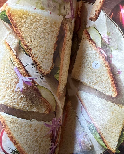 Cucumber Tea Sandwiches 