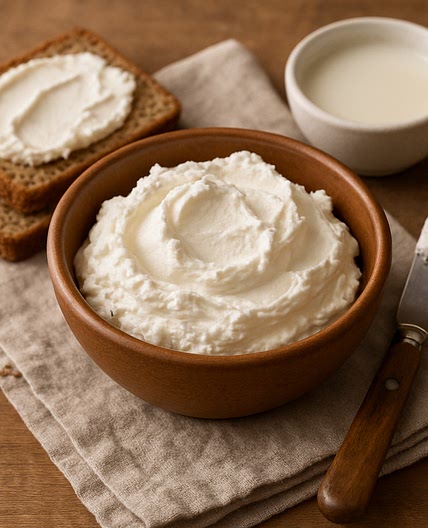Raw Goat’s Milk Cream Cheese