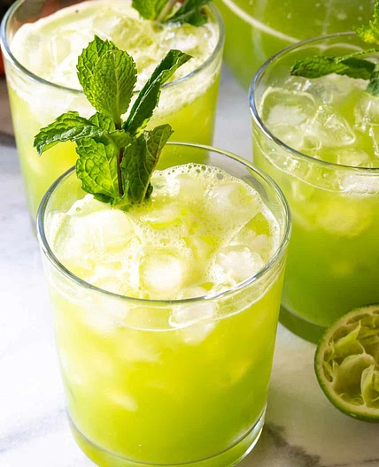 Cucumber Ginger Mint Agua Fresca