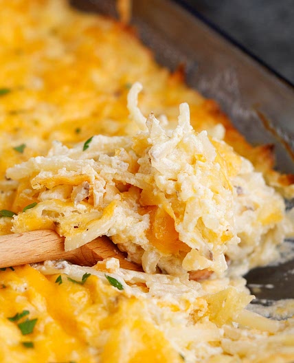 Better Than Cracker Barrel Hashbrown Casserole