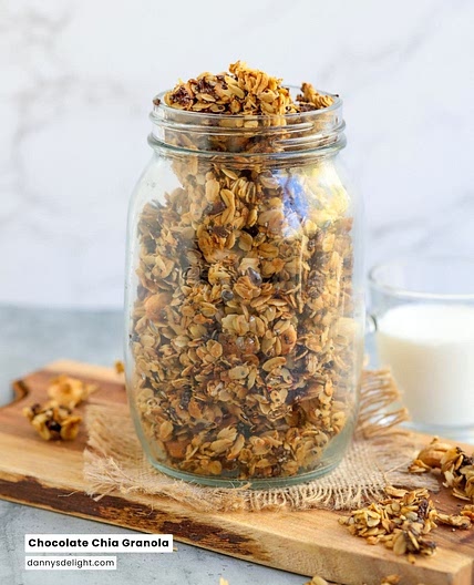 Chocolate Chia Granola