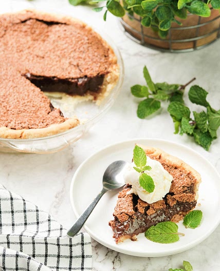 Chocolate Chess Pie