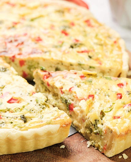 Easy Veggie Quiche