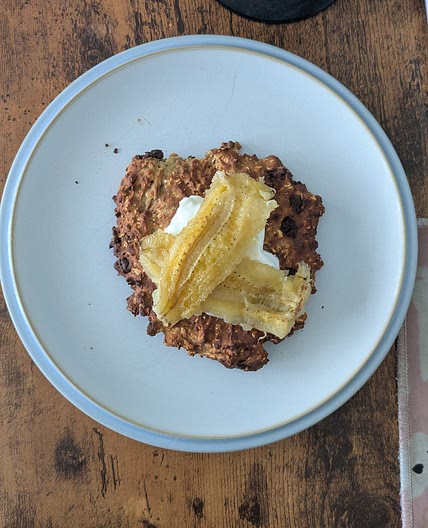Banana Baked Oats