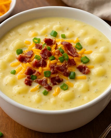 Paula Deen's Crockpot Potato Soup