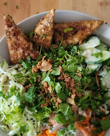 Bouddha bowl croustillant