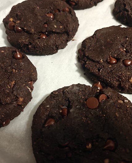 Double Choco Chip Mint Tahini XL Cookies