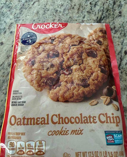 Oatmeal Chocolate Chip (cookie mix)