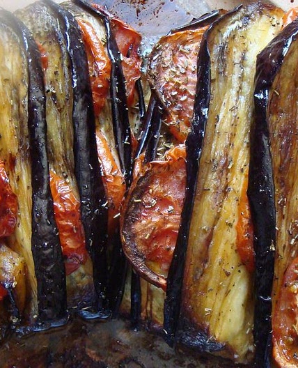Aubergines surprise