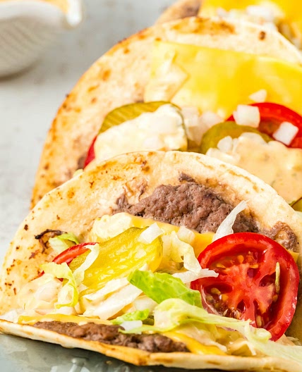 Viral Smash Burger Taco