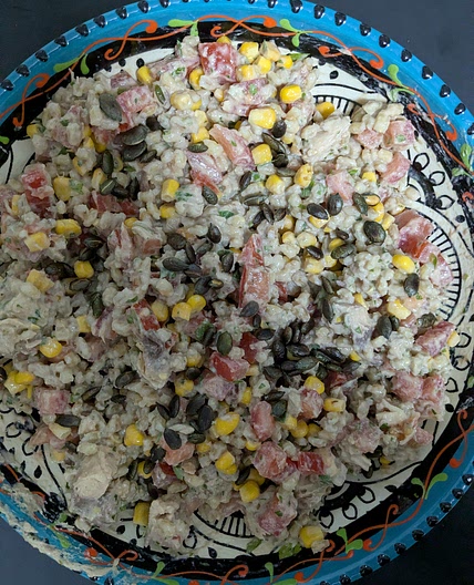 INSALATA TONNATA ALLO SGOMBRO CON ORZO