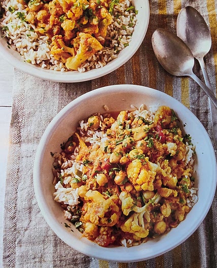 Chickpea & Cauliflower Curry