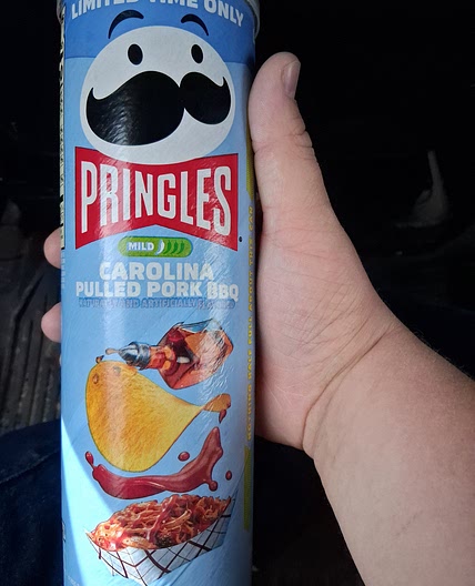 Carolina pulled pork pringles
