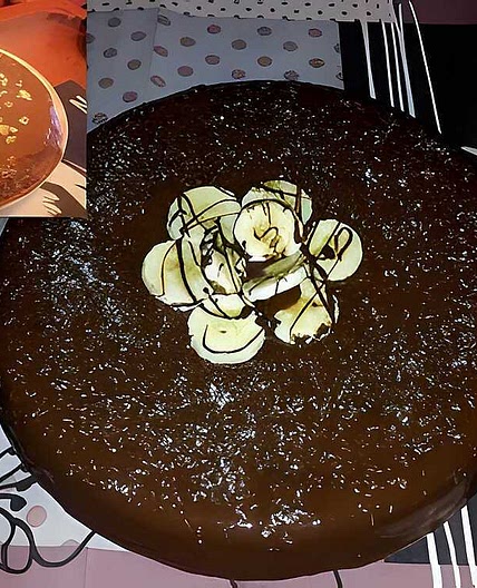 Gâteau au chocolat sans œufs ni beurre
