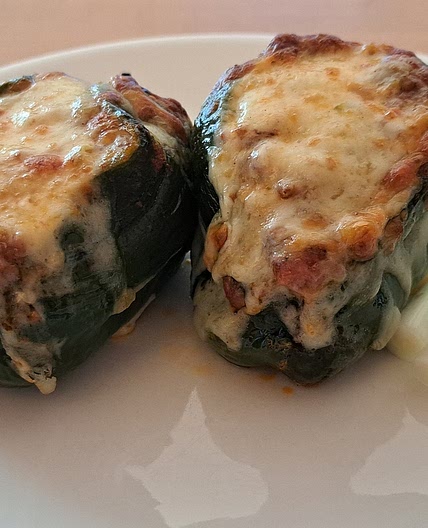 Stuffed Poblano Peppers
