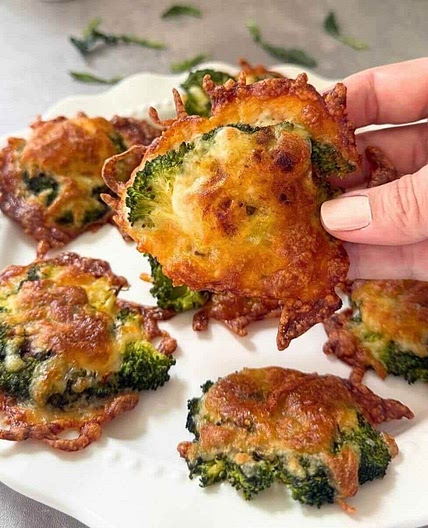 Crispy Smashed Broccoli Recipe with Parmesan