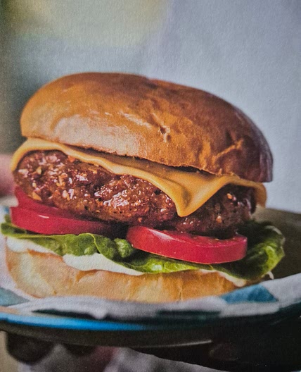 Pork burgers with texan spice & honey