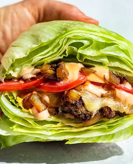 Lettuce burger 