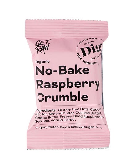 Raspberry crumble