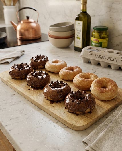 Glazed Donuts (No butter) 
