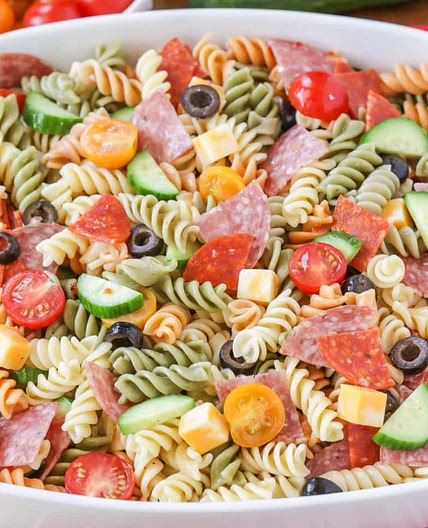 Italian Dressing Pasta Salad