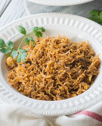 Sprouts masala pulav