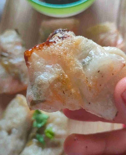 Air Fryer Crispy Rice Paper Dumplings Recipe