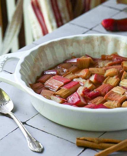 Roasted Rhubarb Compote