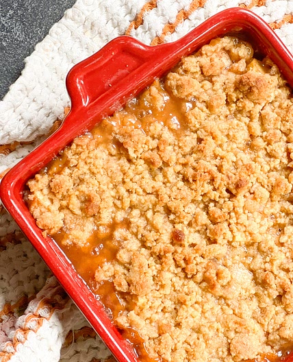 The Most Incredible Apple Pear Crumble