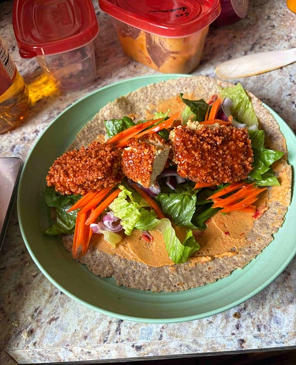 Buffalo Chick'n Wrap