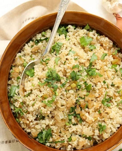 Asian flavored quinoa