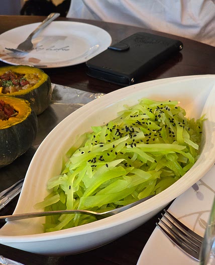 Cold Celtuce Salad