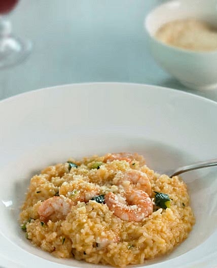 Risotto de gambas y calabacín TMX