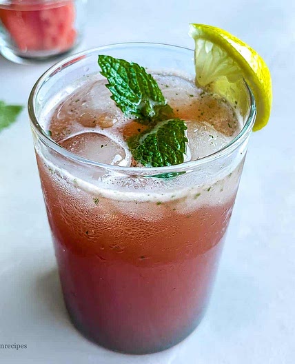 Easy Watermelon Mint Cooler (Refreshing Summer Drink)